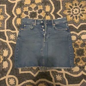Jean skirt
